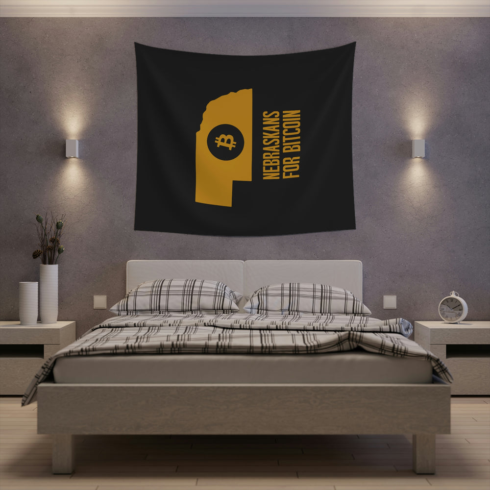 Nebraskans for Bitcoin | Wall Tapestry