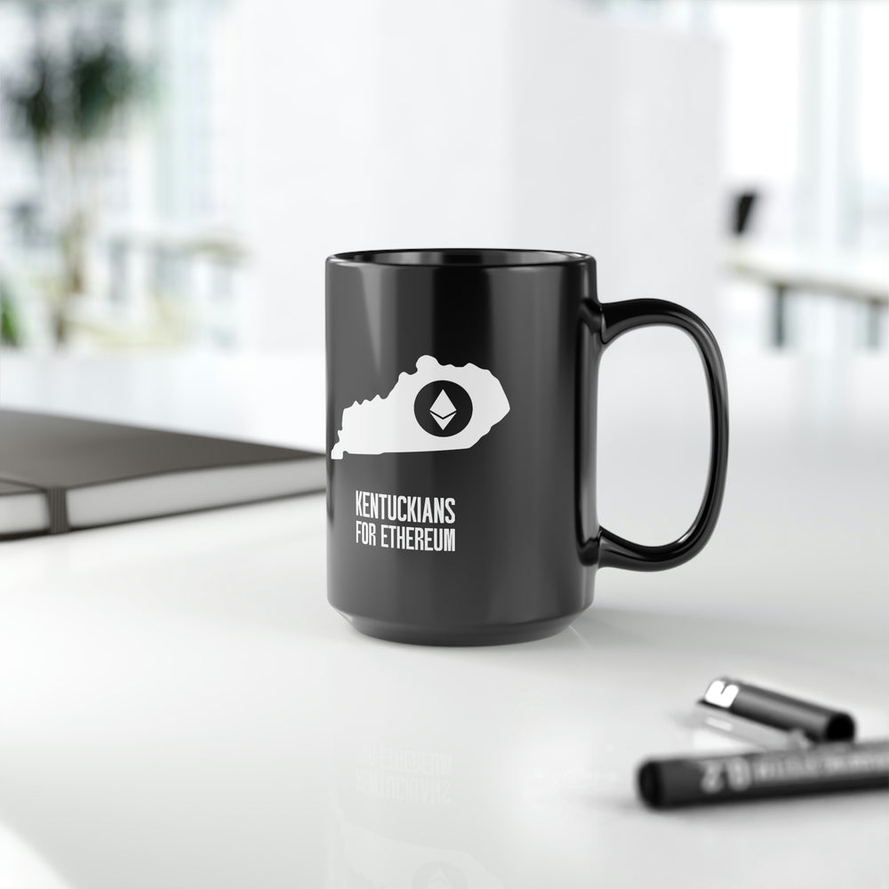 Kentuckians for Ethereum | Black Mug