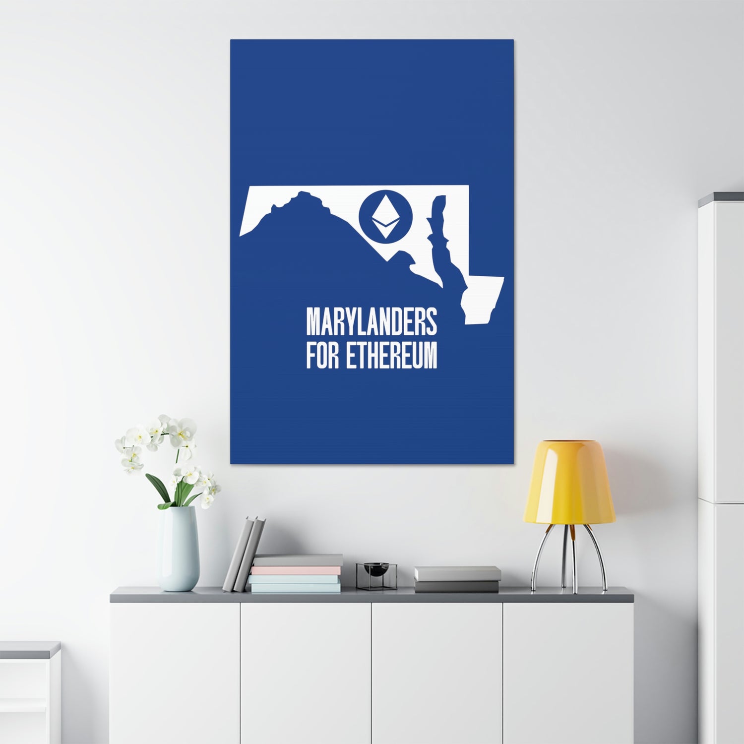 Marylanders for Ethereum | Wall Canvas