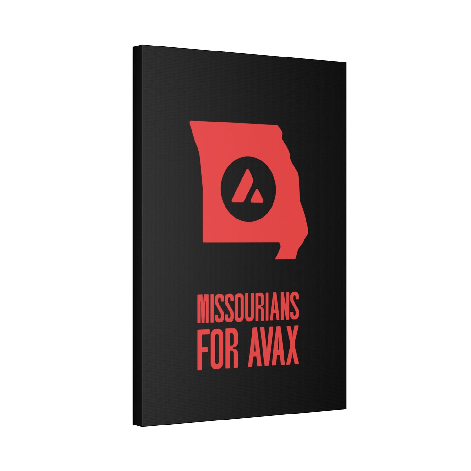 Missourians for Avax | Wall Canvas