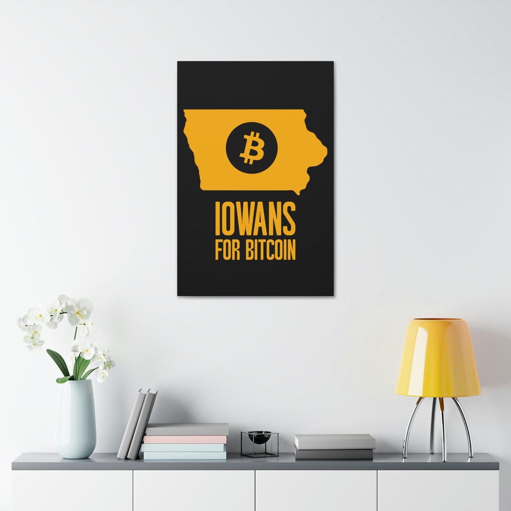 Iowans for Bitcoin | Wall Canvas