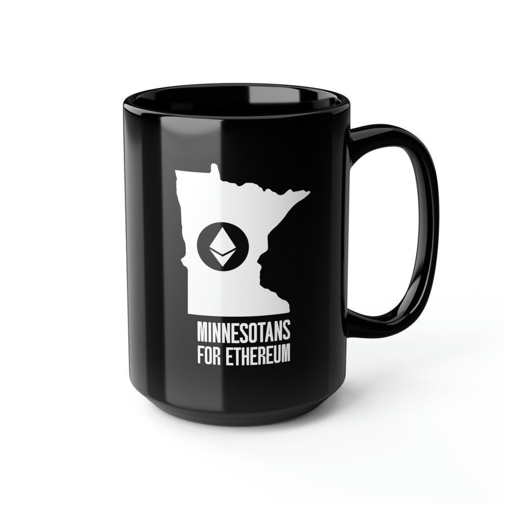 Minnesotans for Ethereum | Black Mug