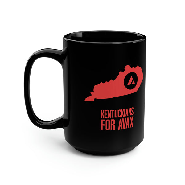 Kentuckians for Avax | Black Mug