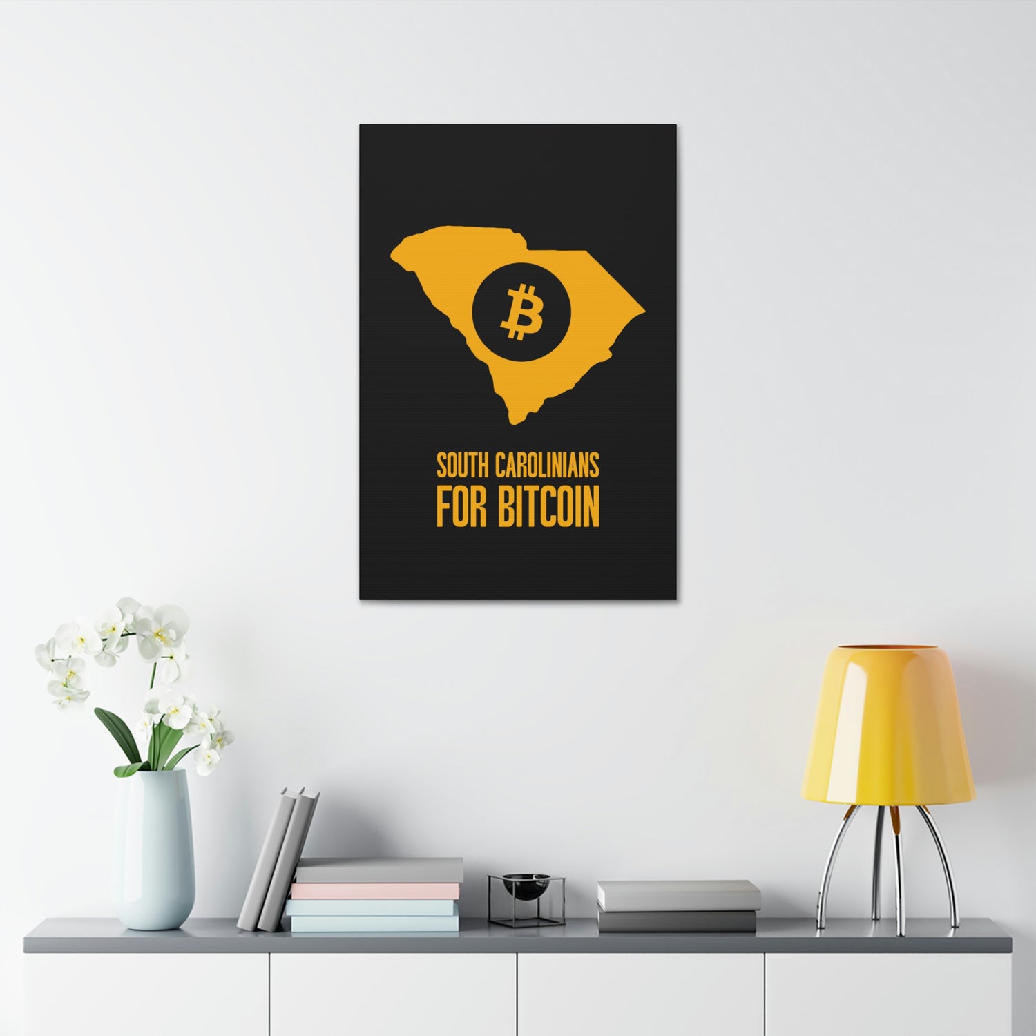 South Carolinians for Bitcoin | Wall Canvas