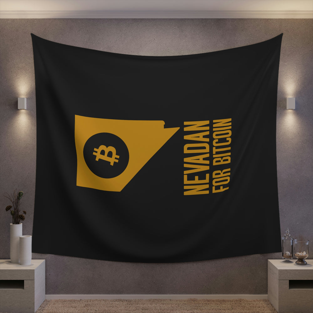 Nevadan for Bitcoin | Wall Tapestry