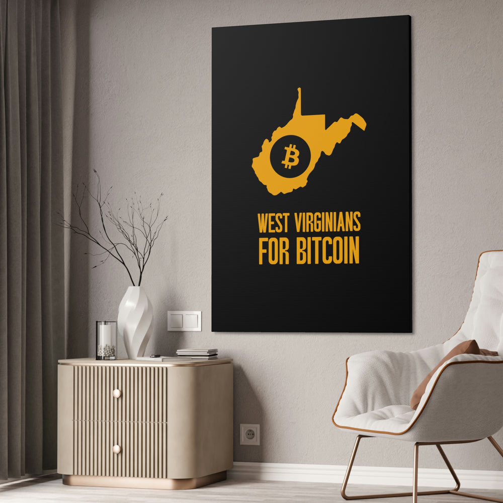 West Virginians for Bitcoin | Wall Canvas