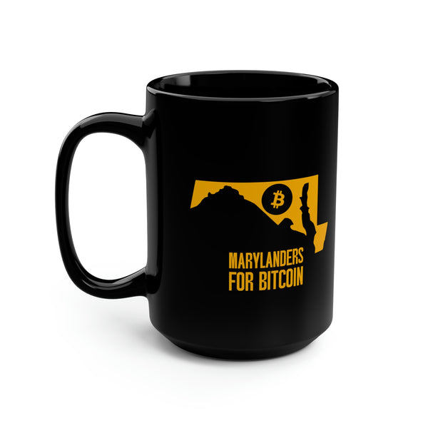 Marylanders for Bitcoin | Black Mug