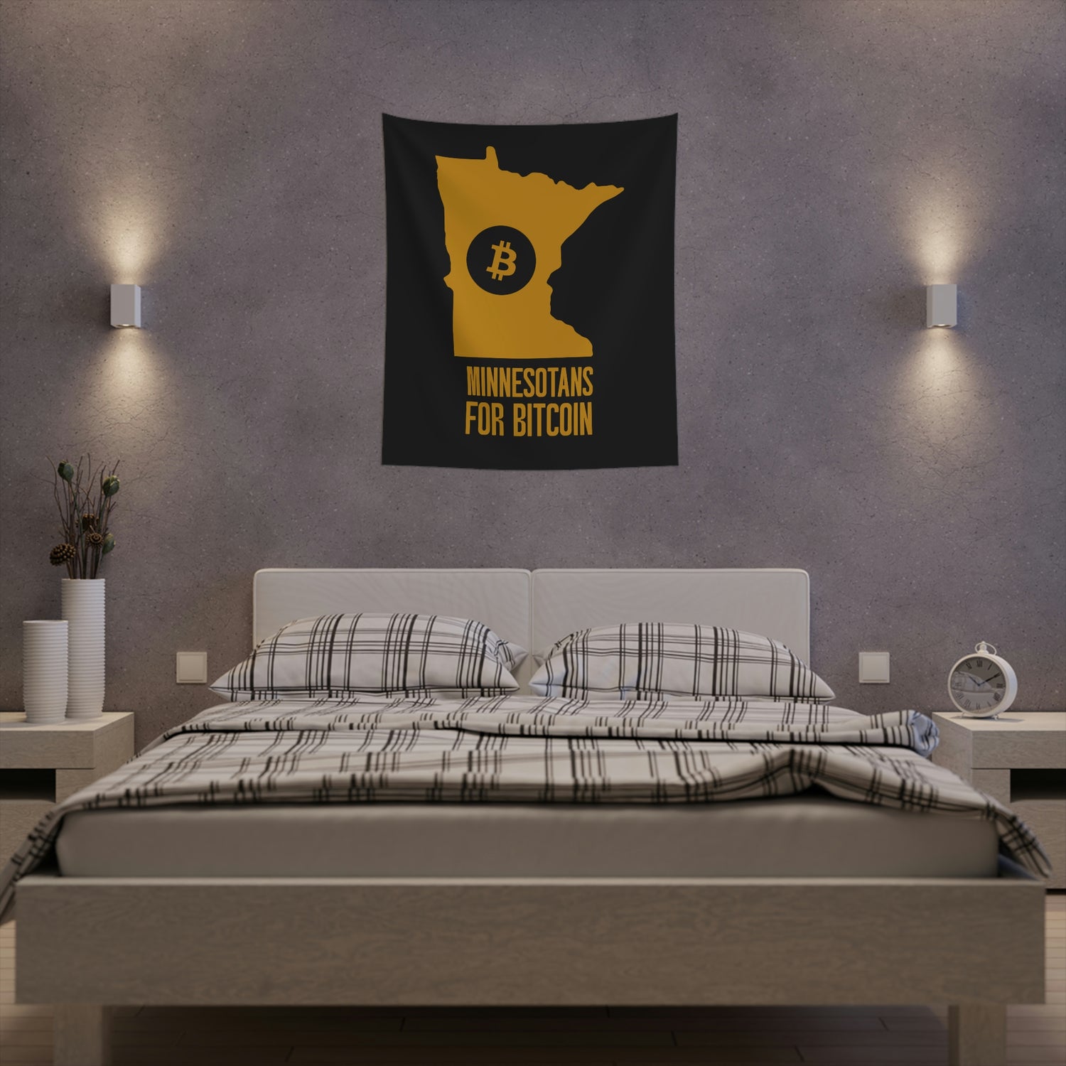 Minnesotans for Bitcoin | Wall Tapestry