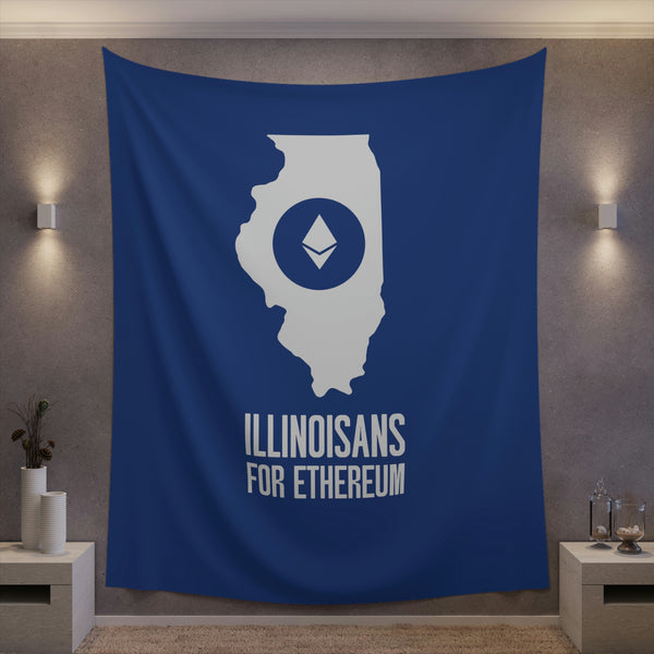 Illinoisans for Ethereum | Wall Tapestry