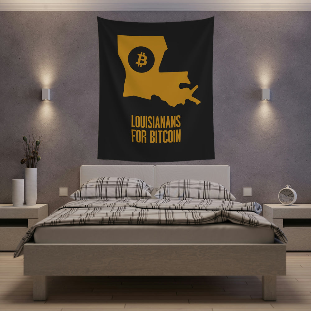 Louisianans for Bitcoin | Wall Tapestry