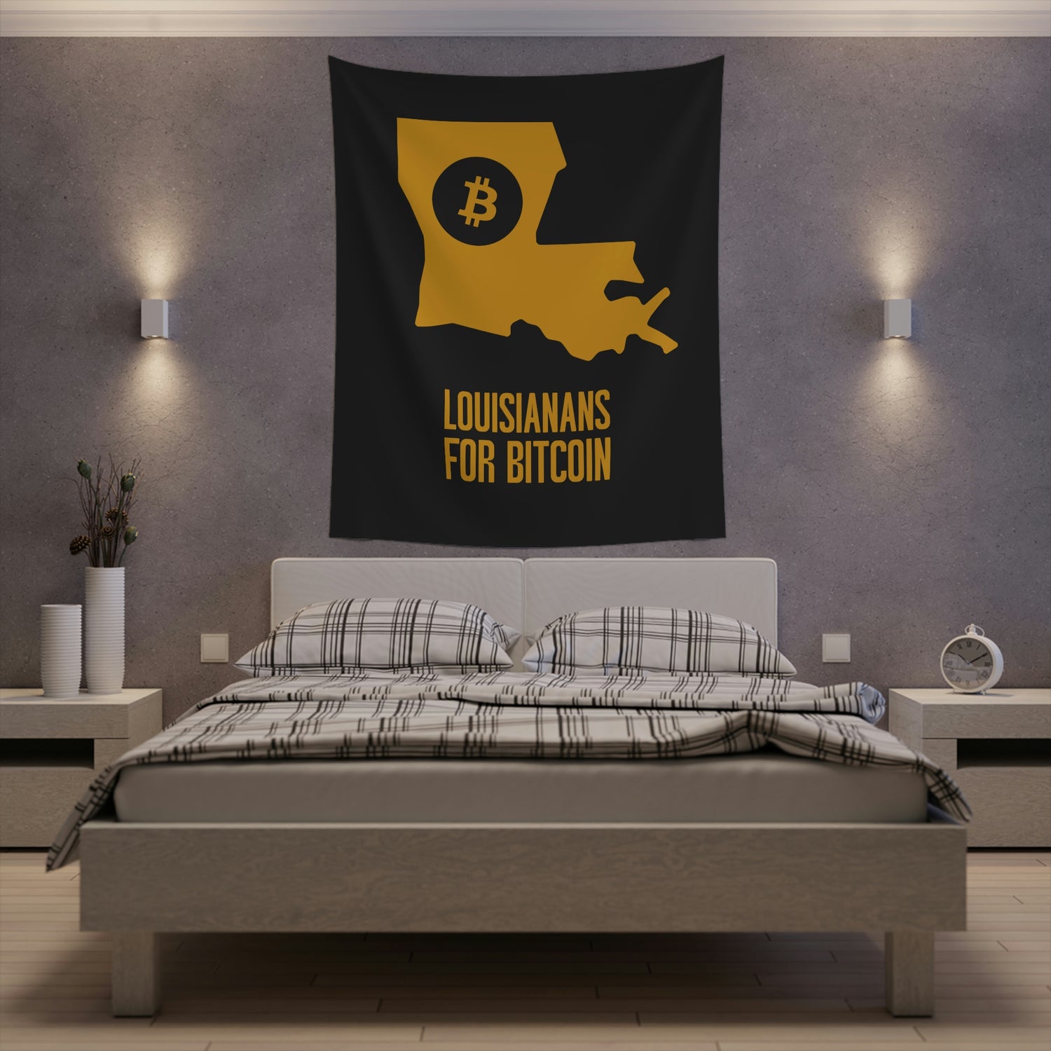 Louisianans for Bitcoin | Wall Tapestry