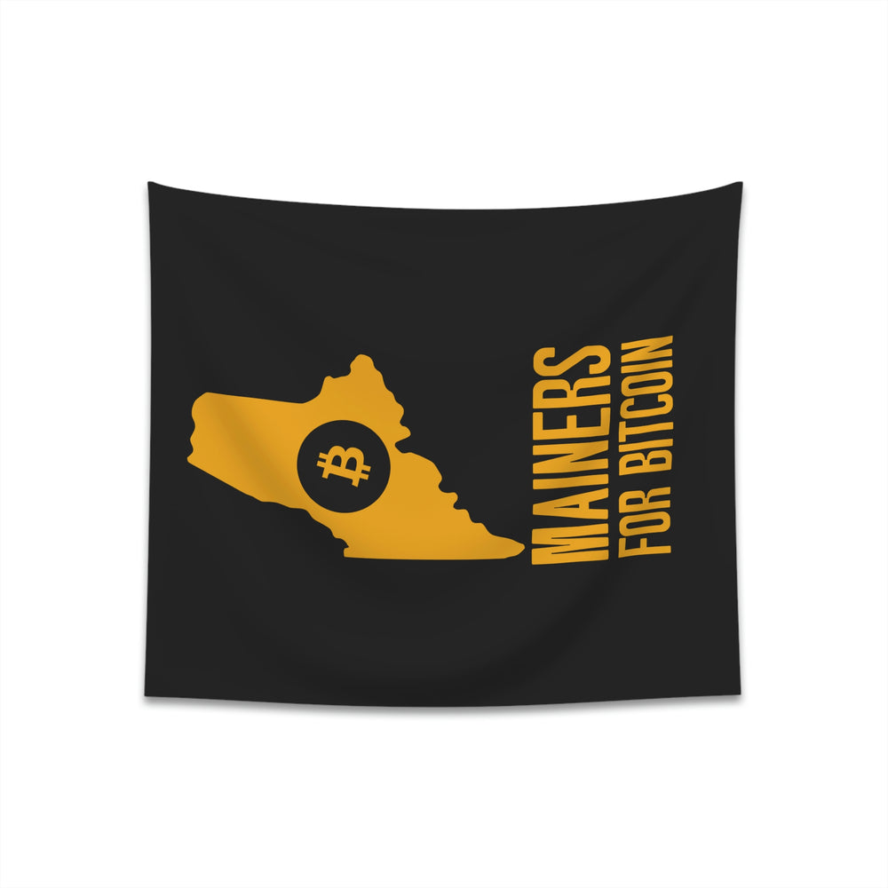 Mainers for Bitcoin | Wall Tapestry