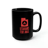 Utahans for Avax | Black Mug