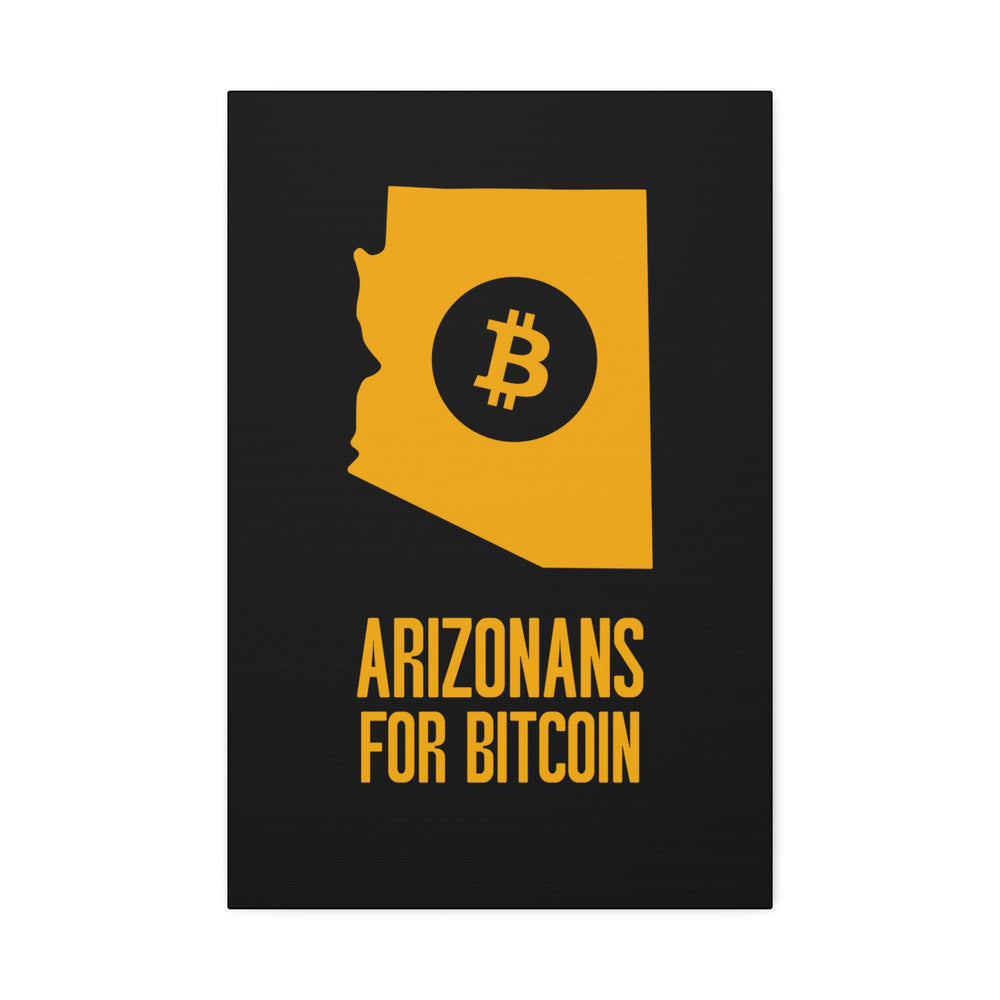 Arizonans for Bitcoin | Wall Canvas