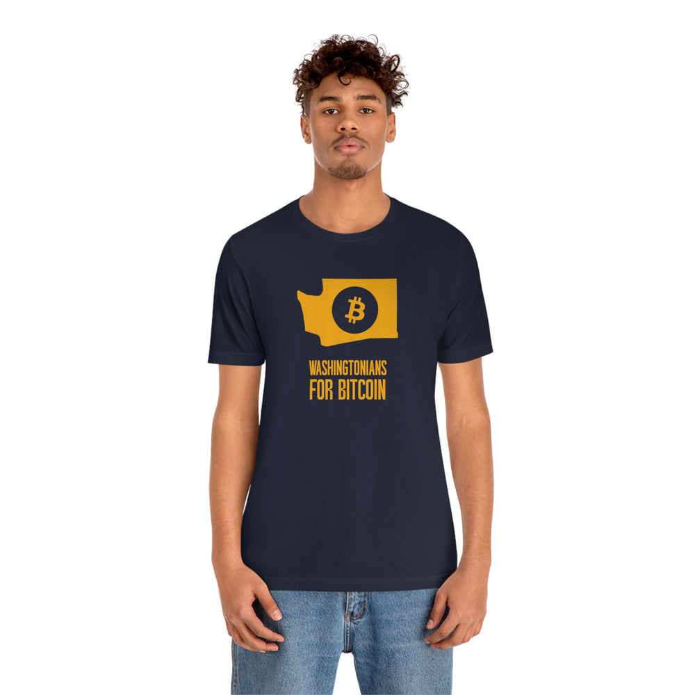 Washingtonians State for Bitcoin | T-Shirt