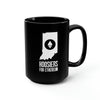 Hoosiers for Ethereum | Black Mug