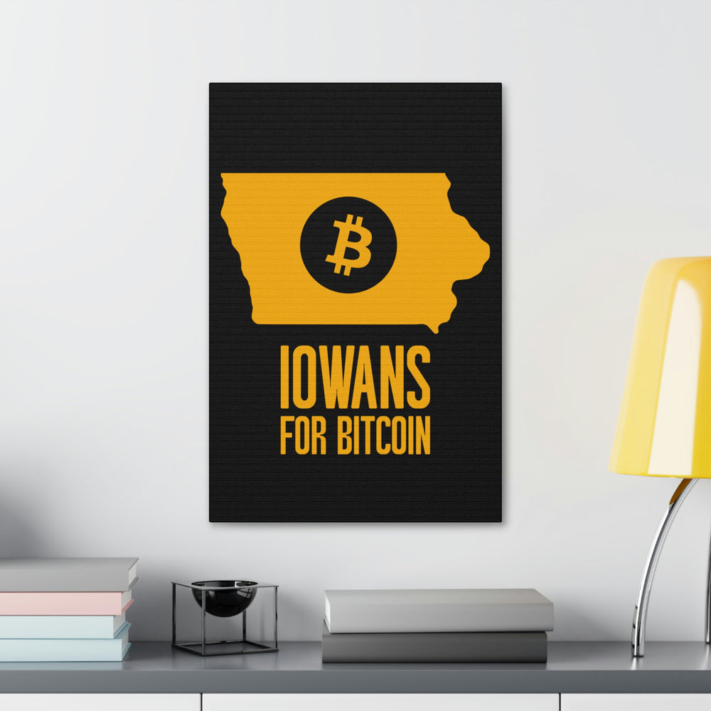 Iowans for Bitcoin | Wall Canvas