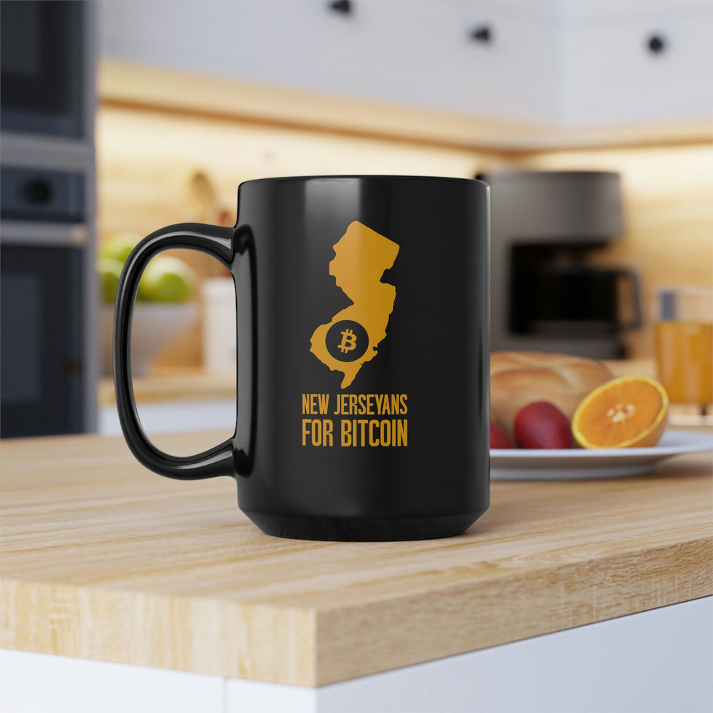 New Jerseyans for Bitcoin | Black Mug