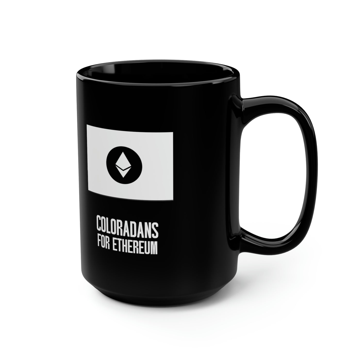 Coloradans for Ethereum | Black Mug