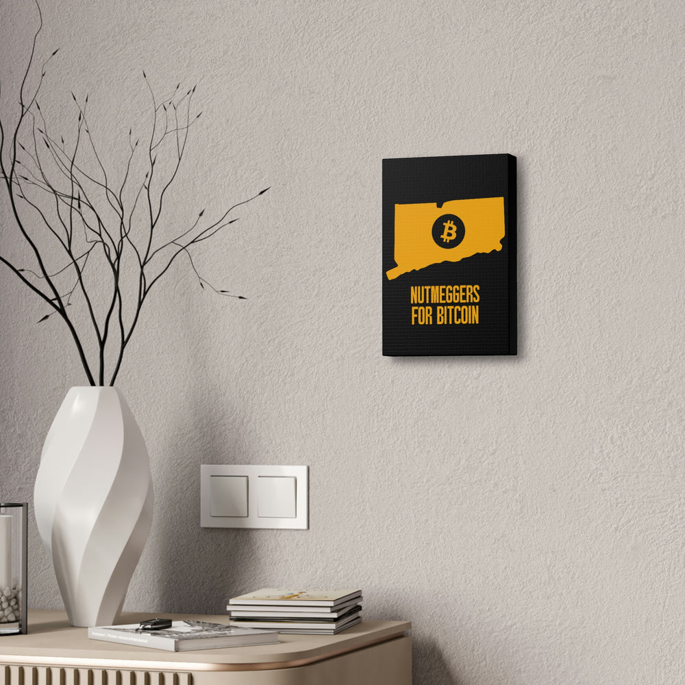 Nutmeggers for Bitcoin | Wall Canvas