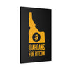 Idahoans for Bitcoin | Wall Canvas