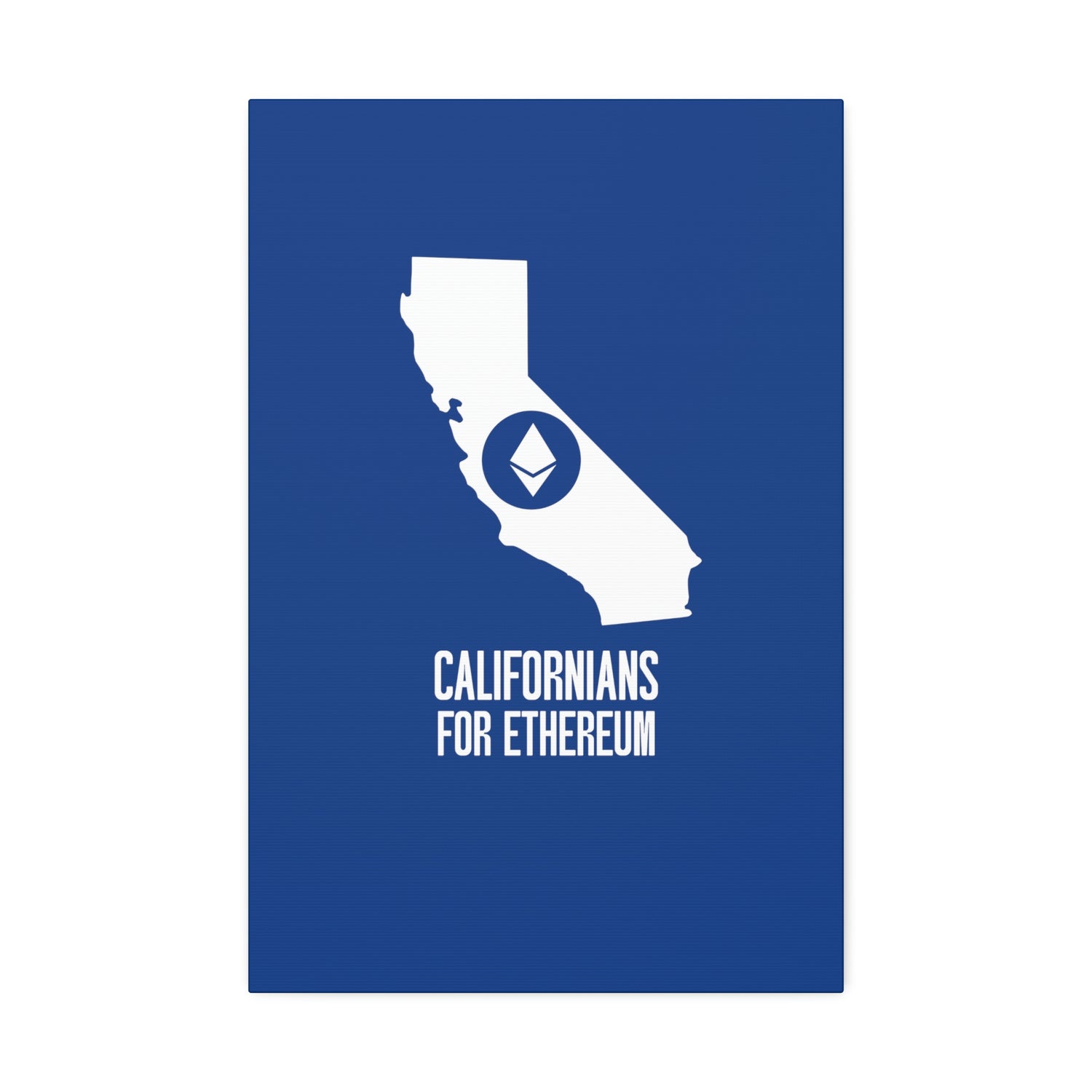 Californians for Ethereum | Wall Canvas