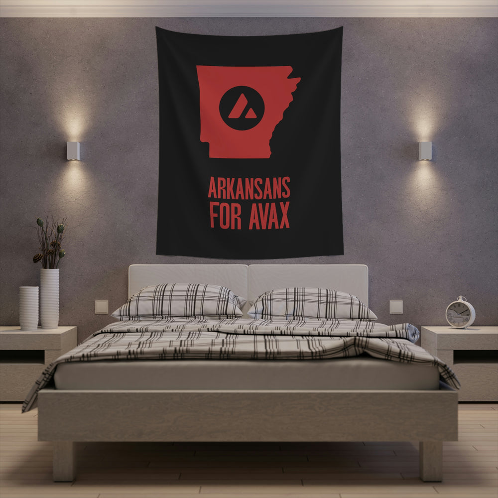 Arkansans for Avax | Wall Tapestry