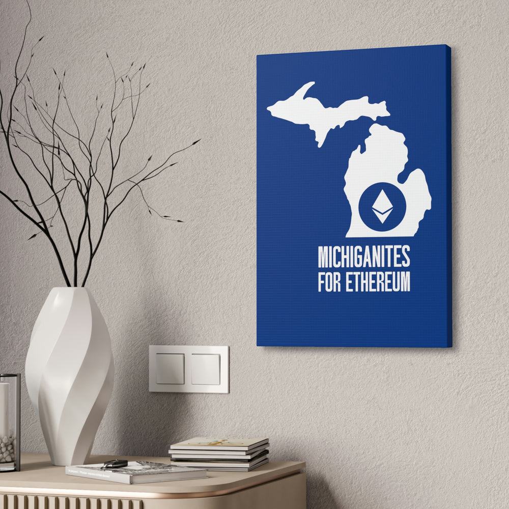 Michiganites for Ethereum | Wall Canvas