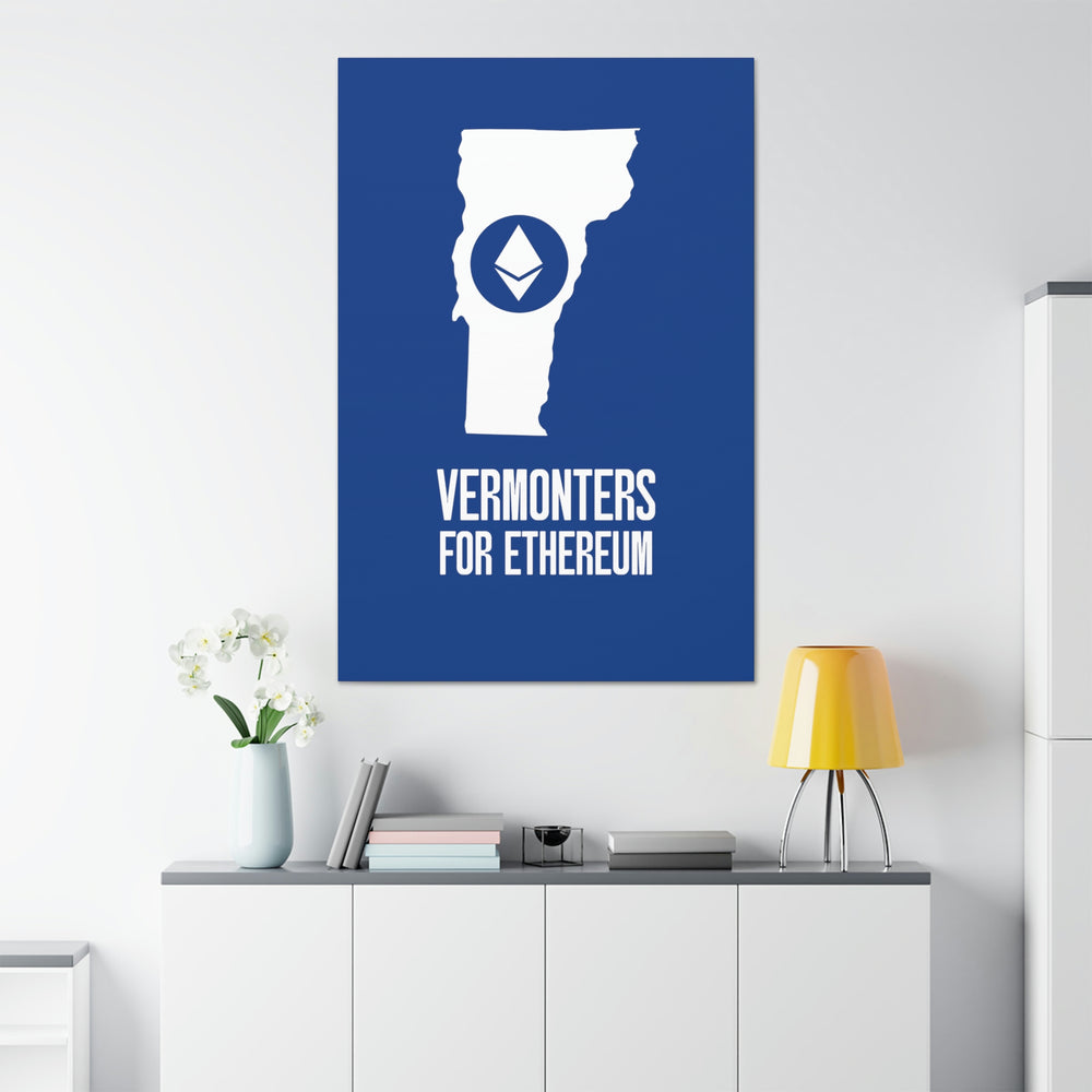 Vermonters for Ethereum | Wall Canvas