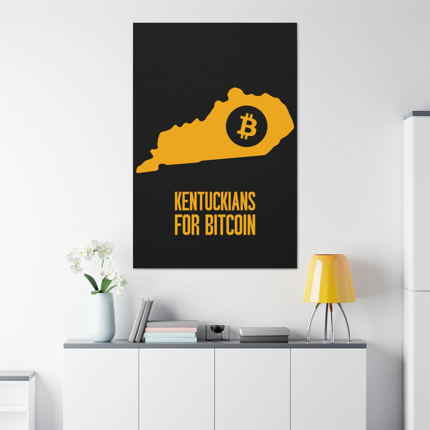 Kentuckians for Bitcoin | Wall Canvas