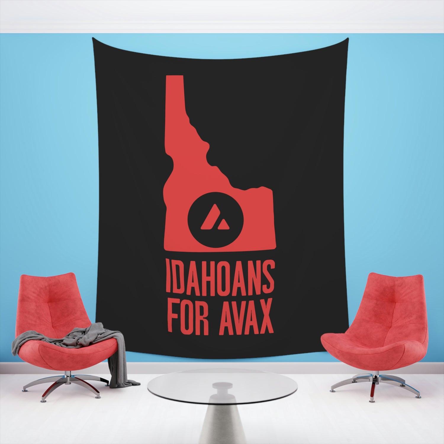 Idahoans for Avax | Wall Tapestry