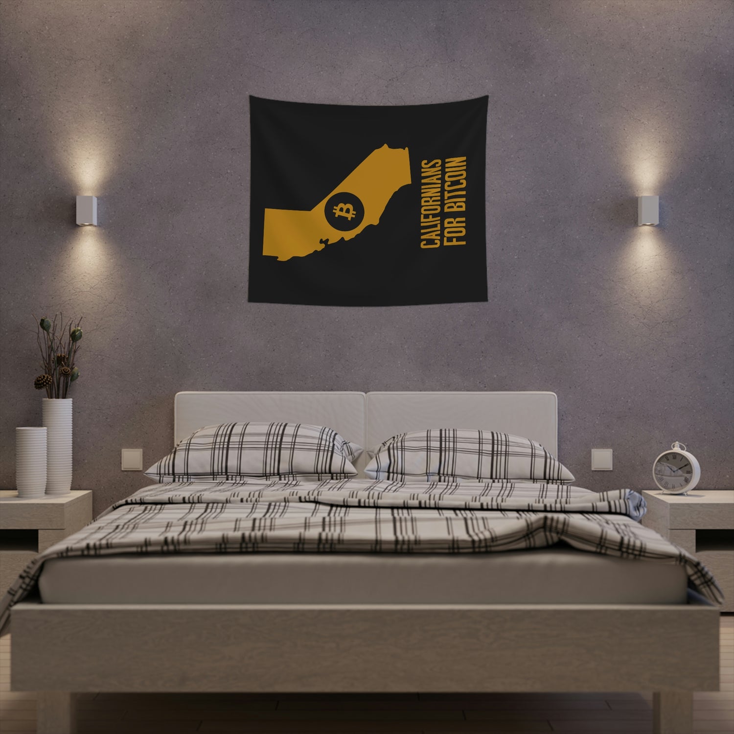 Californians for Bitcoin | Wall Tapestry