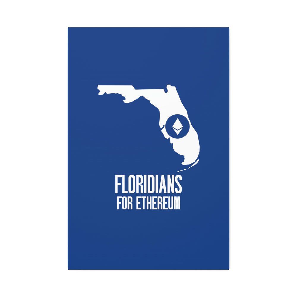 Floridians for Ethereum | Wall Canvas