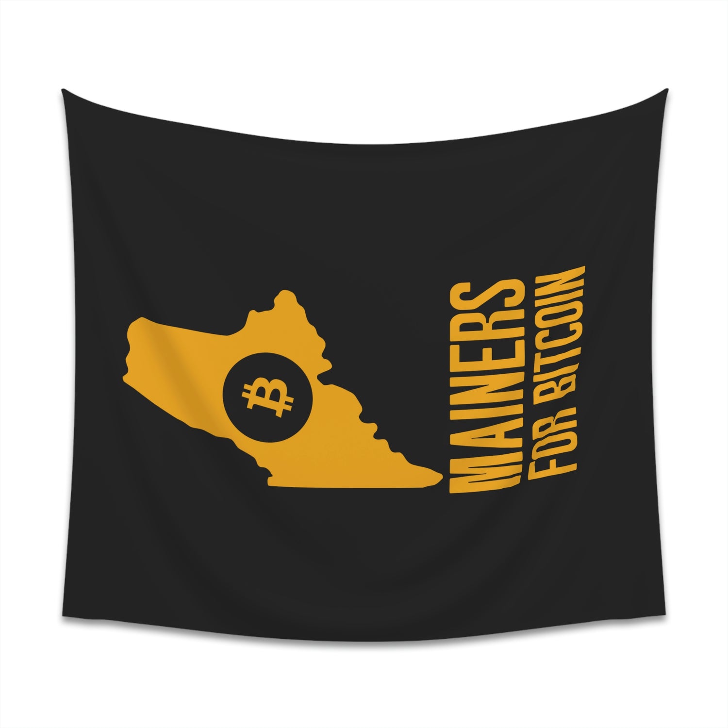 Mainers for Bitcoin | Wall Tapestry