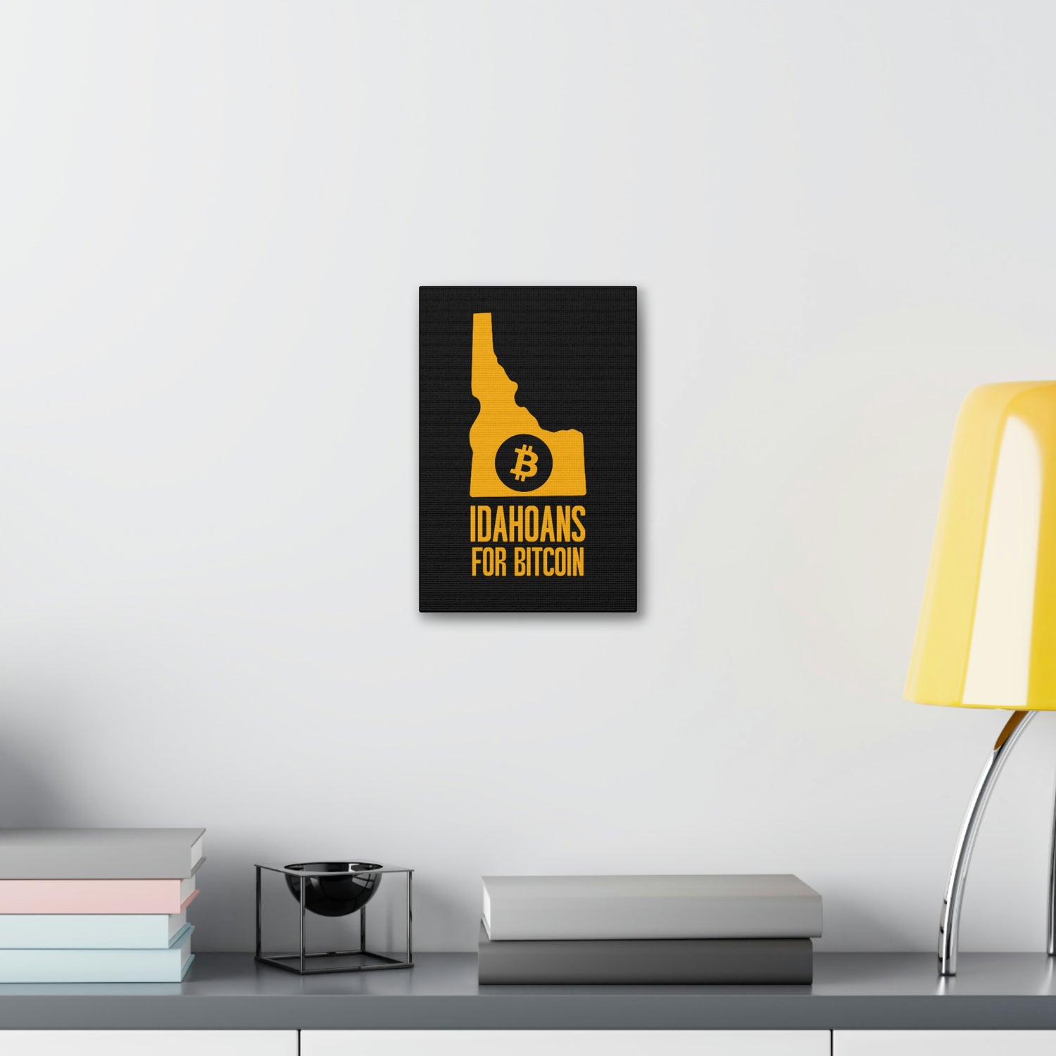 Idahoans for Bitcoin | Wall Canvas