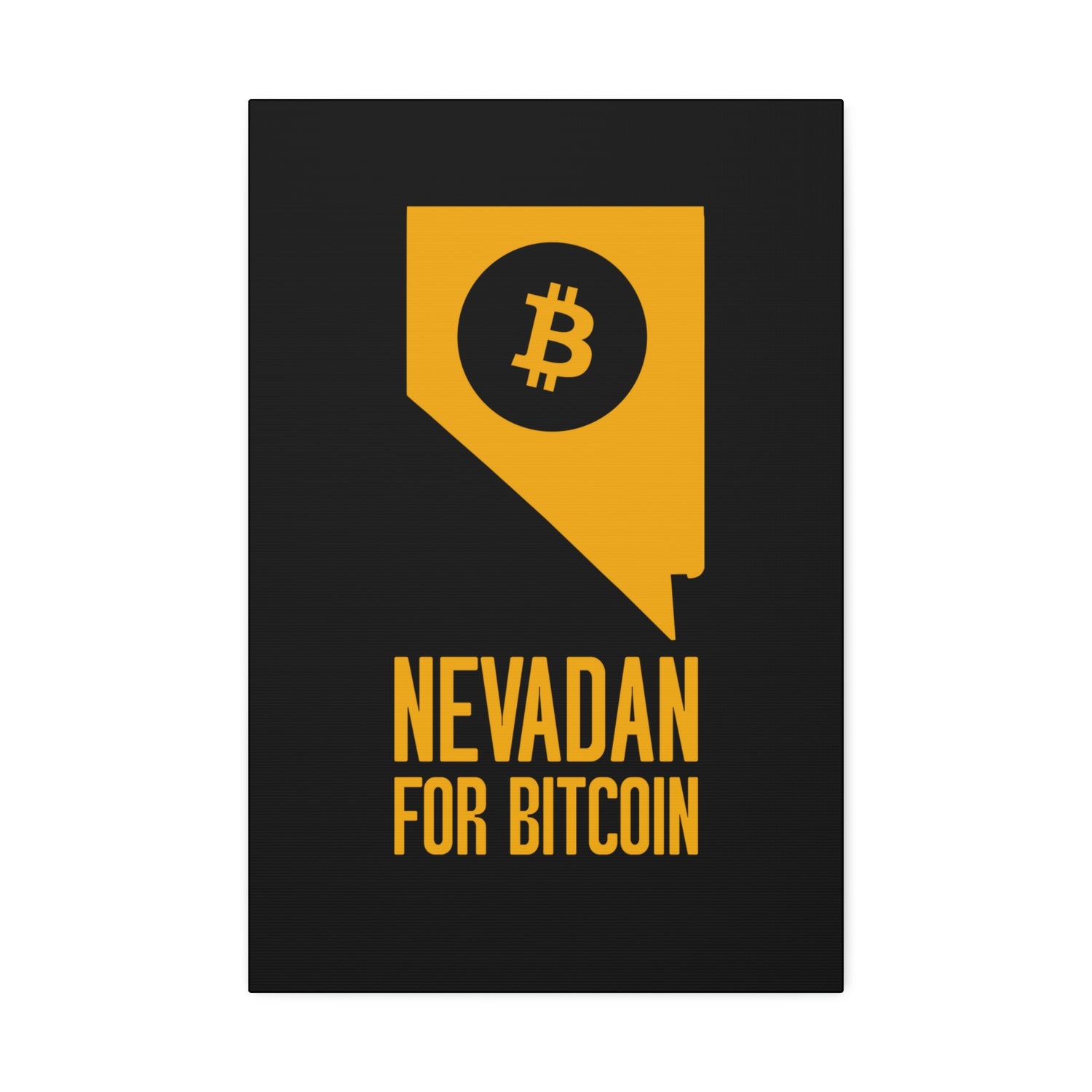 Nevadan for Bitcoin | Wall Canvas