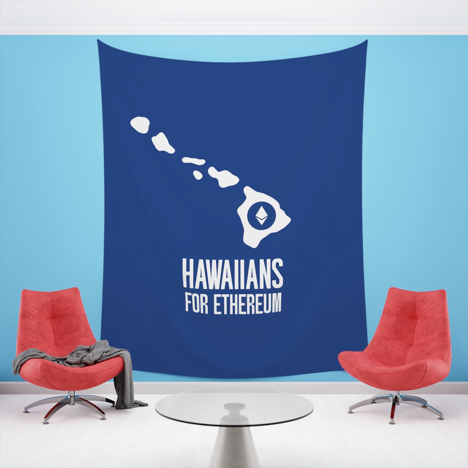 Hawaiians for Ethereum | Wall Tapestry