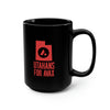 Utahans for Avax | Black Mug