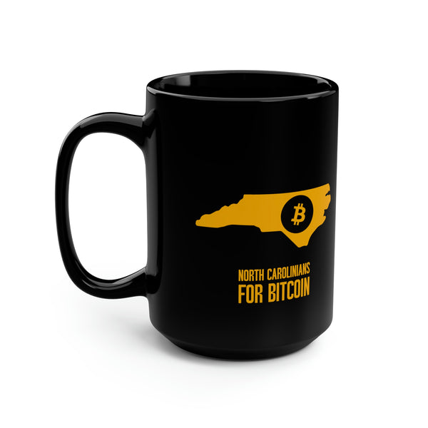 North Carolinians for Bitcoin | Black Mug