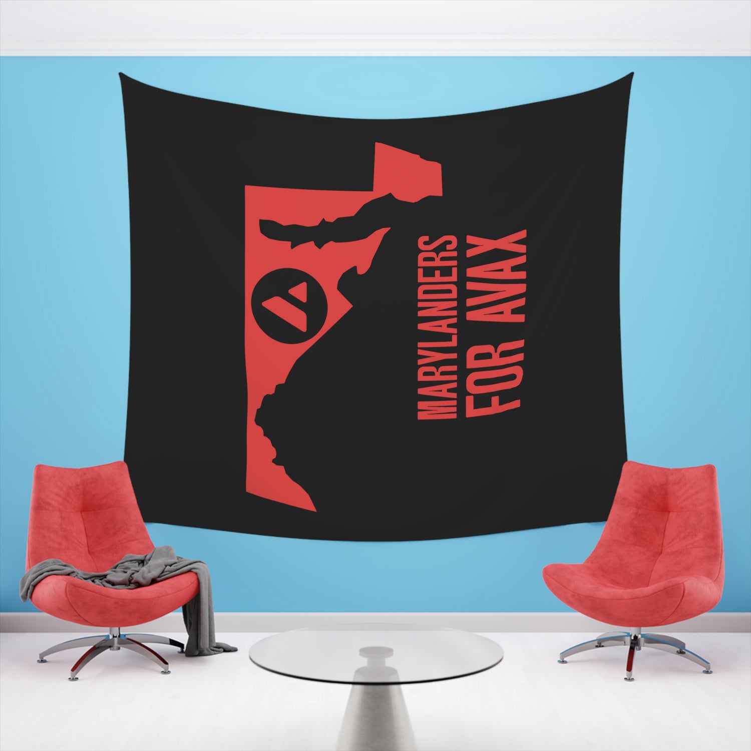 Marylanders for Avax | Wall Tapestry