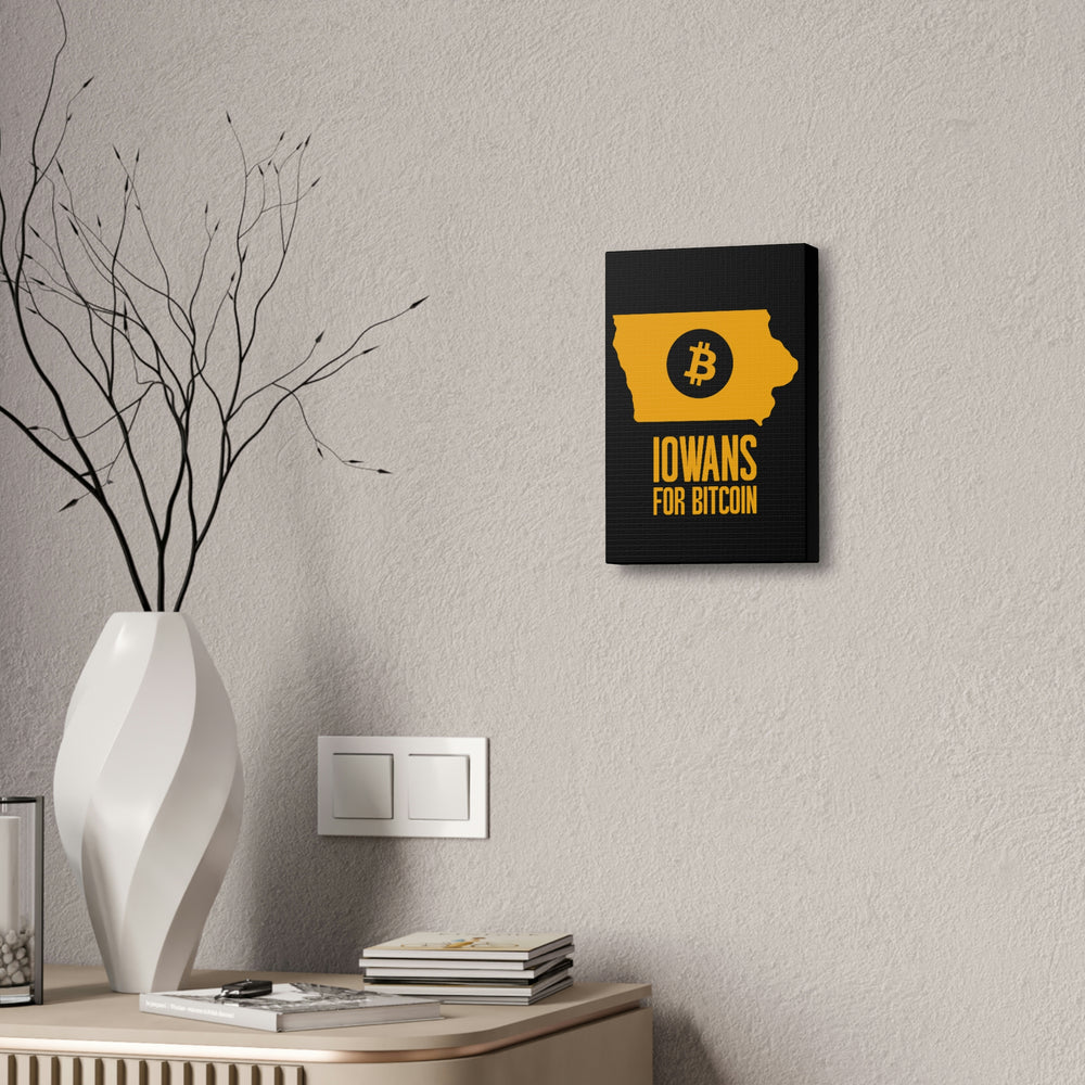 Iowans for Bitcoin | Wall Canvas