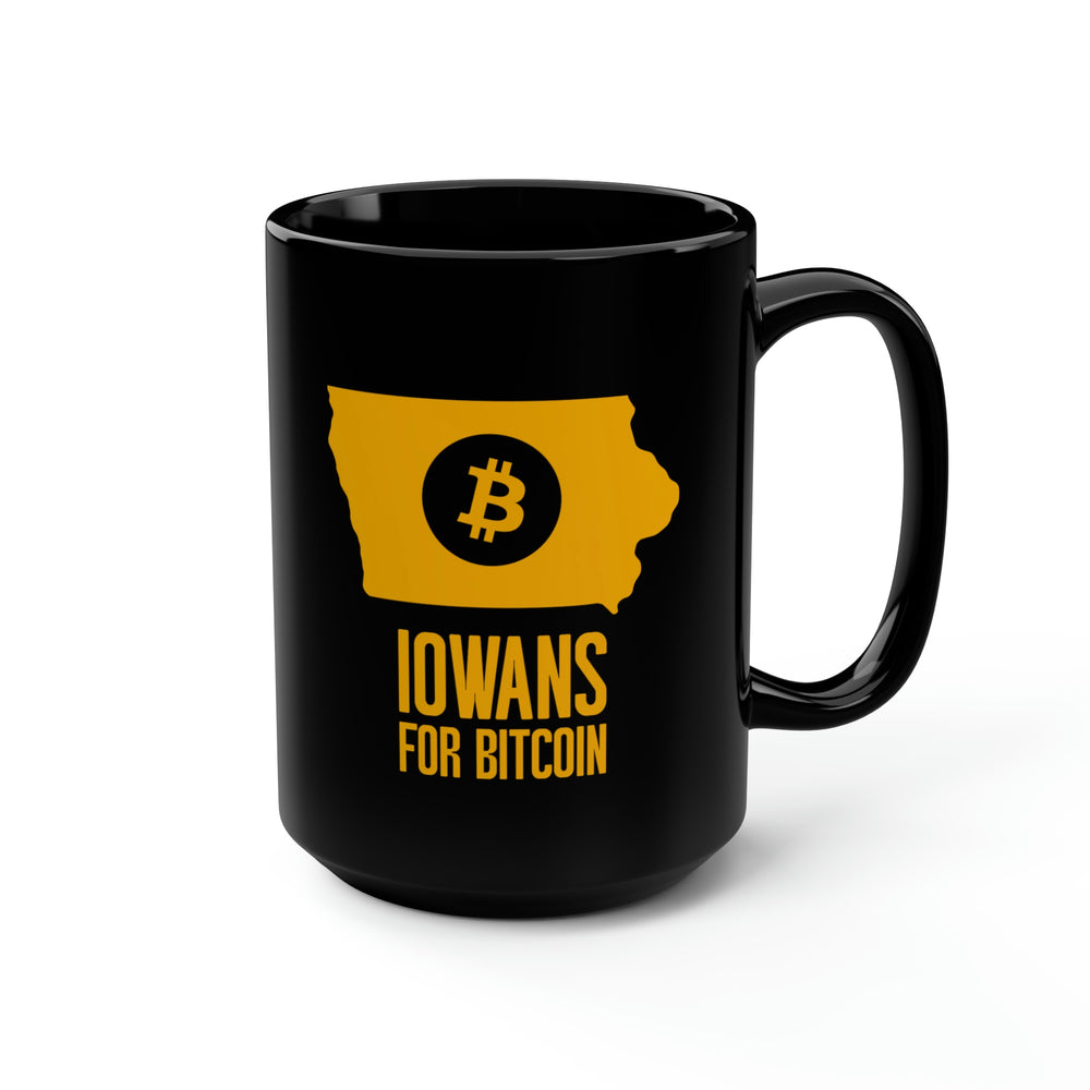 Iowans for Bitcoin | Black Mug