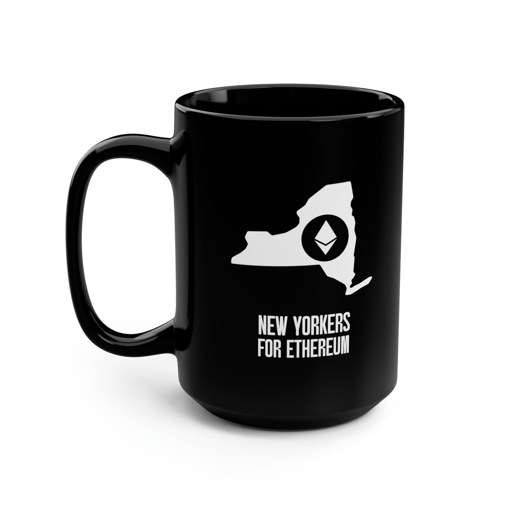 New Yorkers for Ethereum | Black Mug