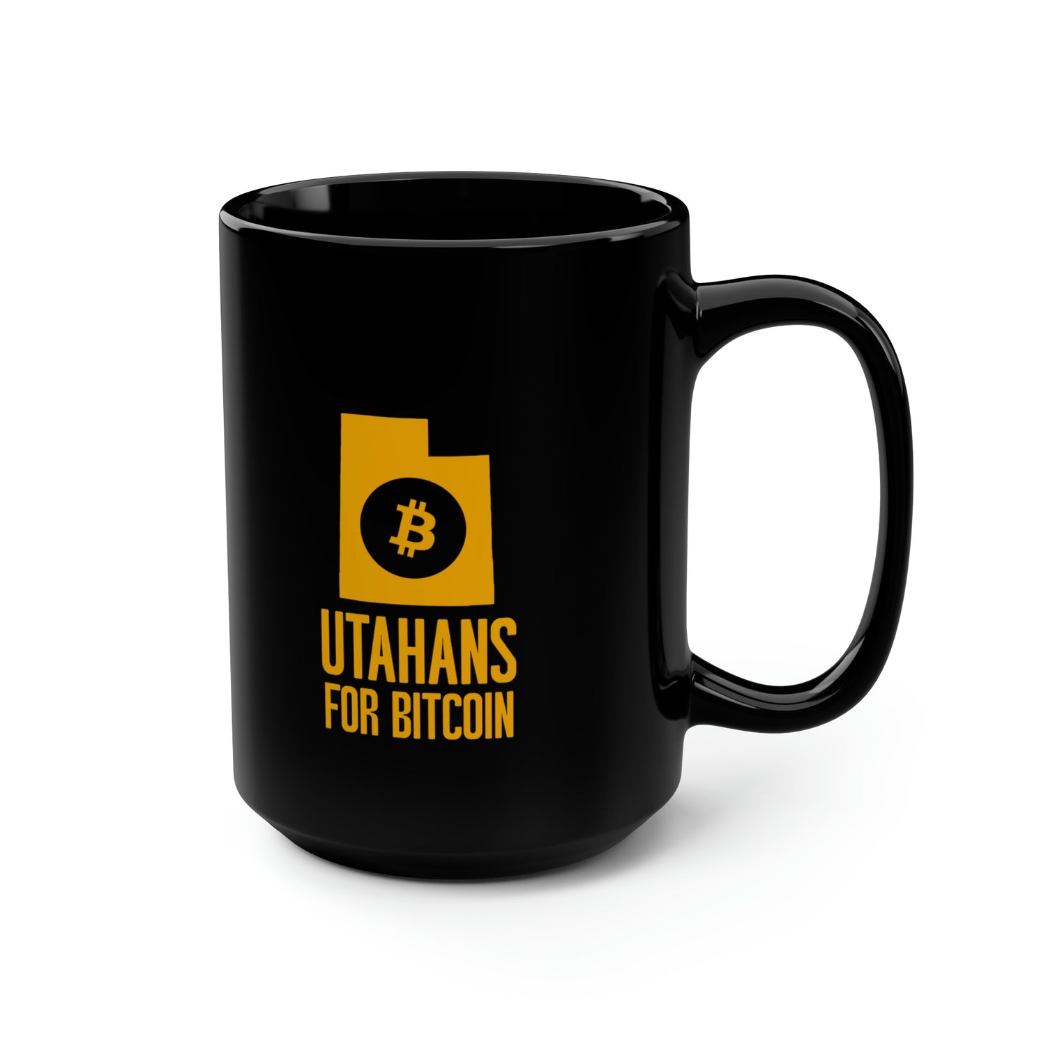 Utahans for Bitcoin | Black Mug