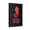 New Jerseyans for Avax | Wall Canvas