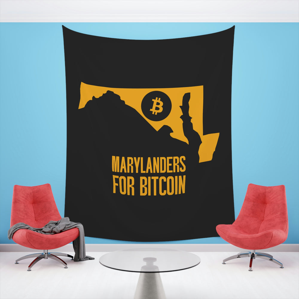 Marylanders for Bitcoin | Wall Tapestry