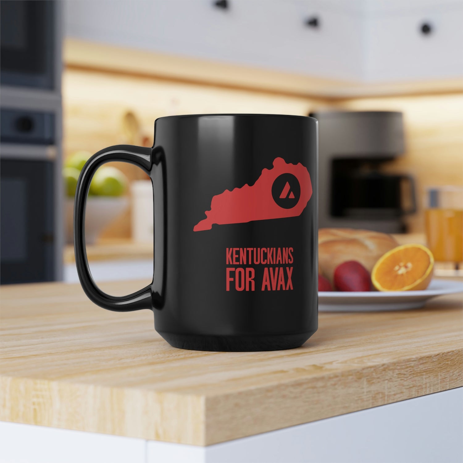 Kentuckians for Avax | Black Mug