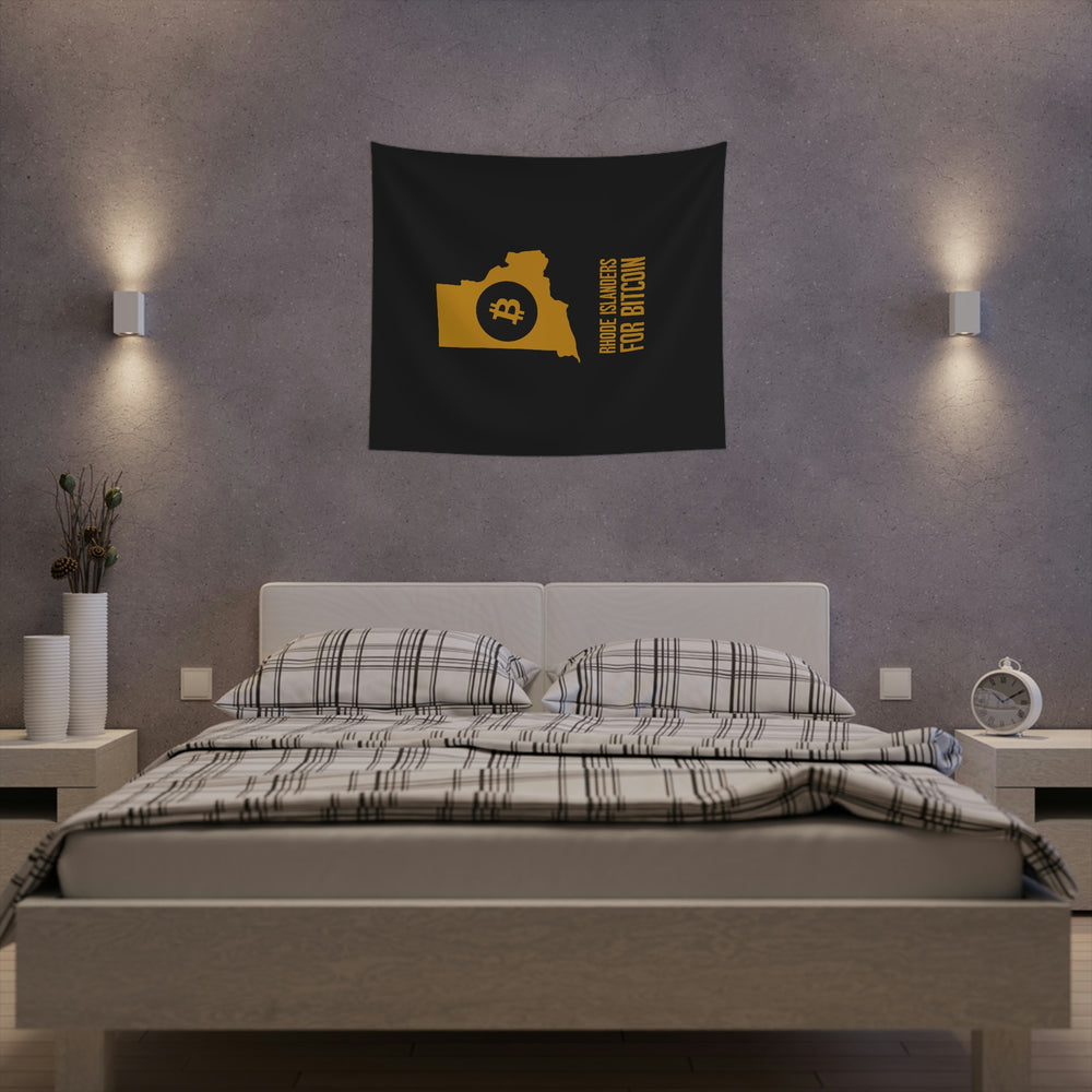 Rhode Islanders for Bitcoin | Wall Tapestry