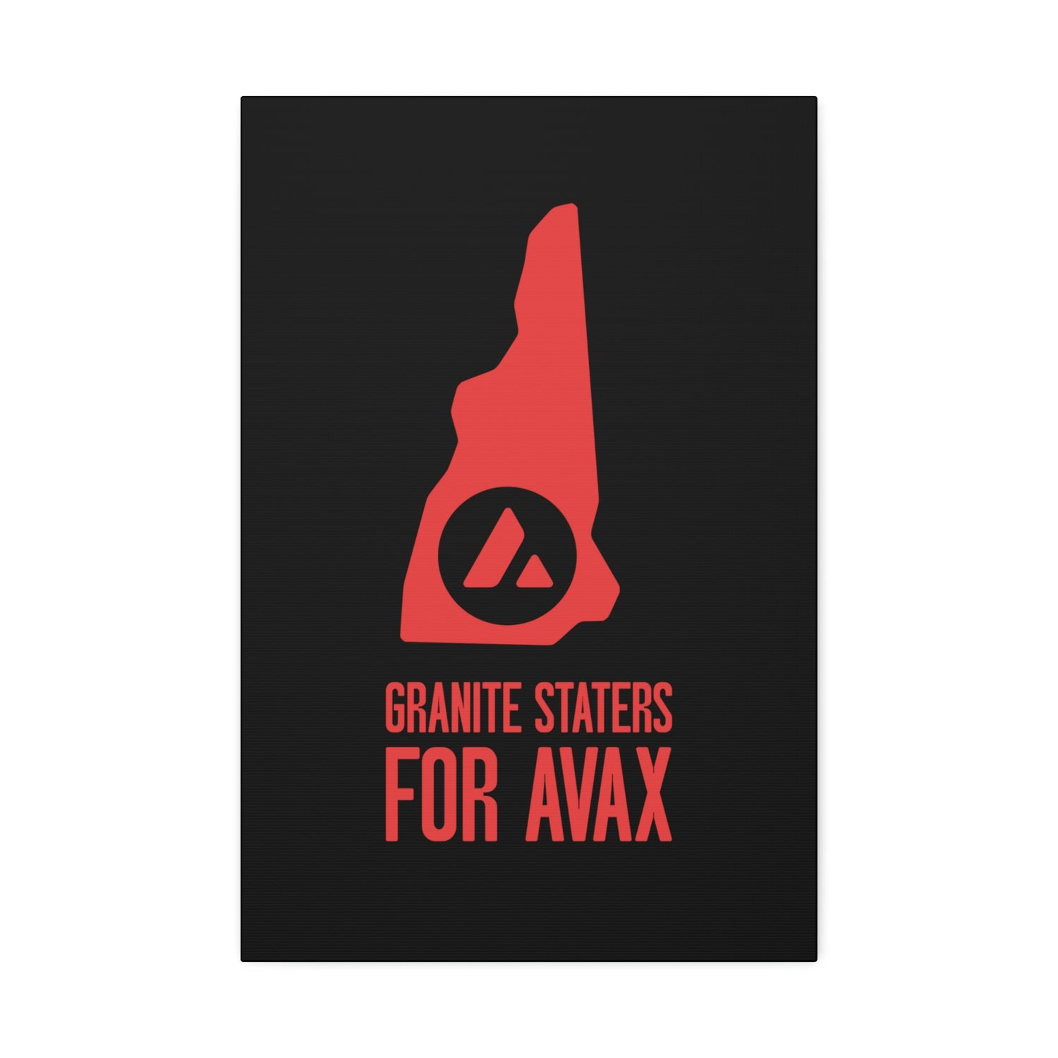 Granite Staters for Avax | Wall Canvas