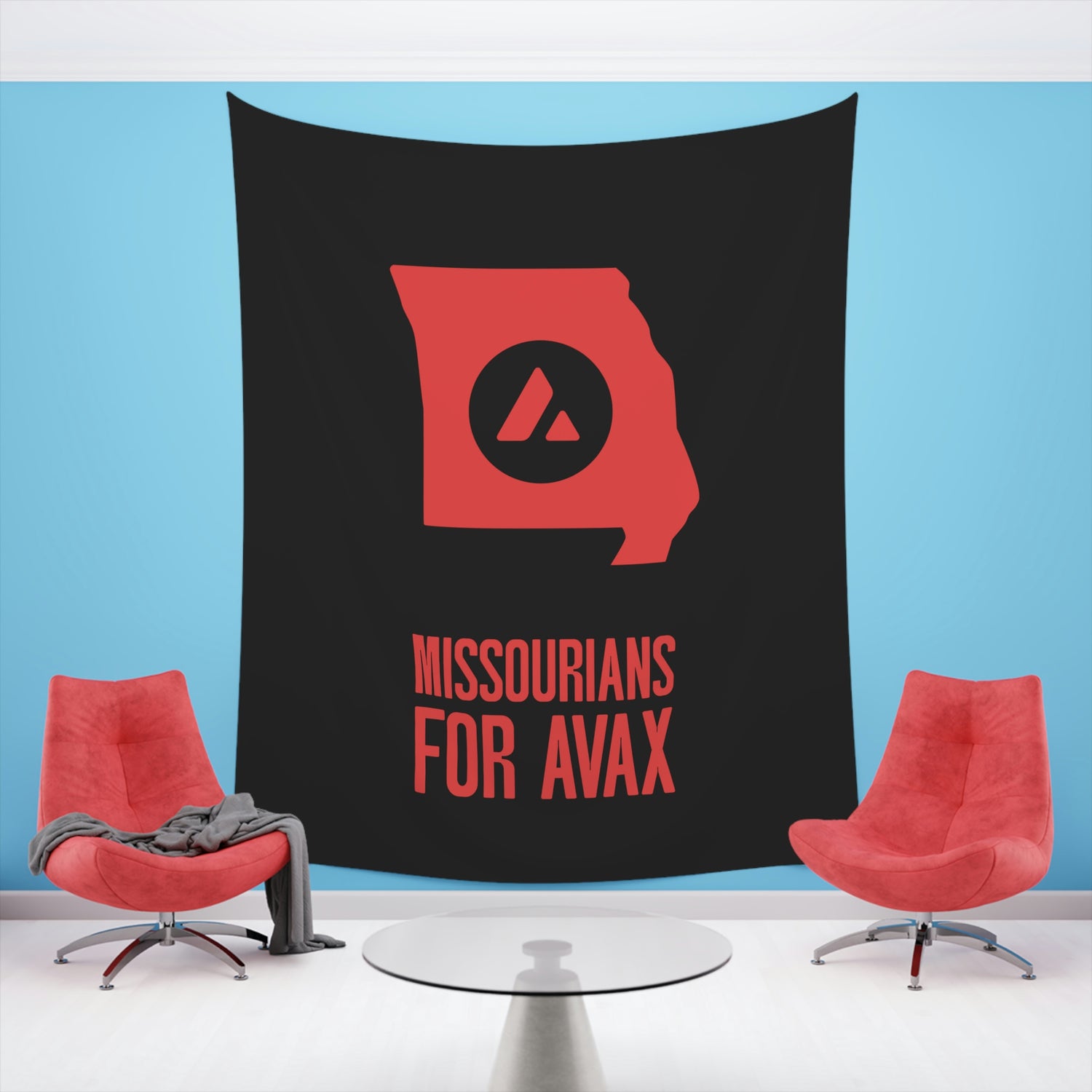 Missourians for Avax | Wall Tapestry